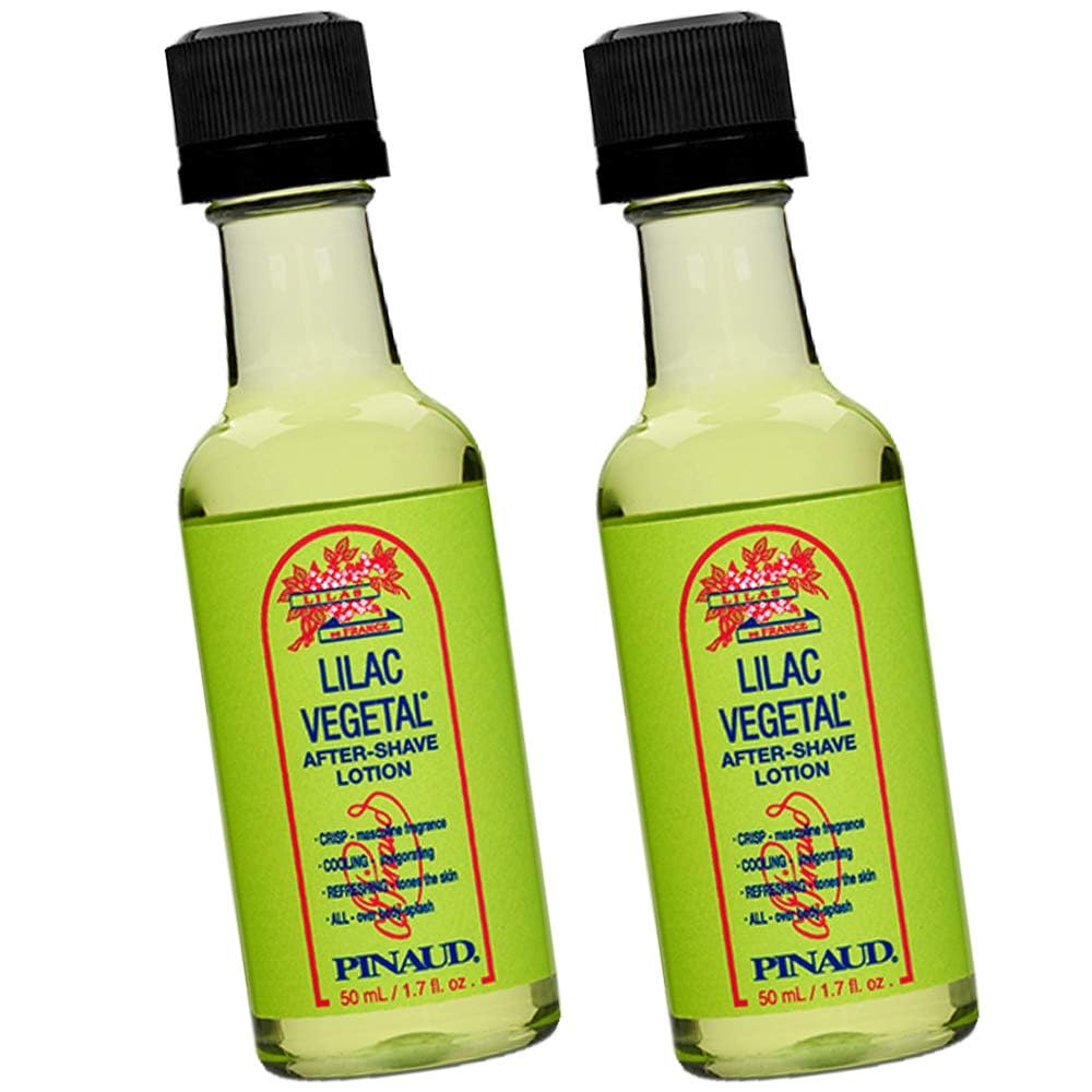 Clubman Pinaud After Shave Lotion, Soothes Skin After Shaving With Masculine Fragrance 1.7 fl. Oz x 2 packs