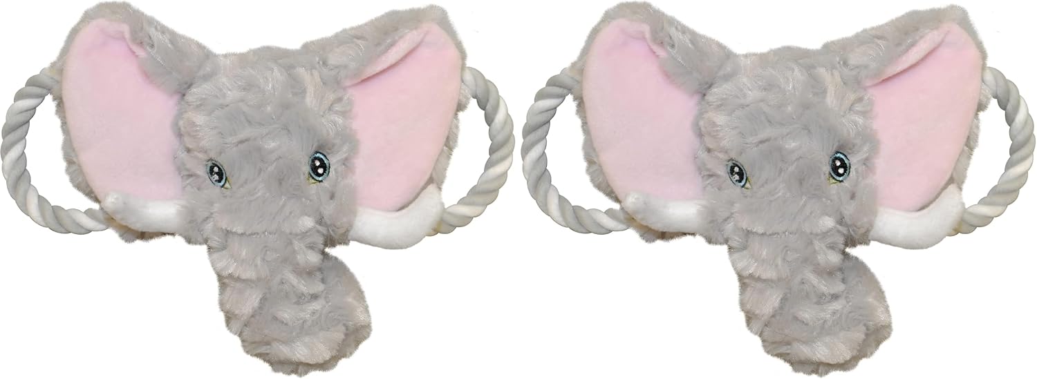 Jolly Pets Jolly Tug-a-Mal Monkey Tug/Squeak Toy, Medium
