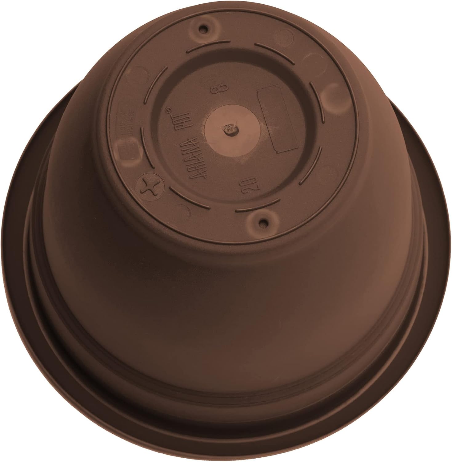 Bloem Ariana Pot Planter: 16" - Black - Durable Resin Pot, for Indoor and Outdoor Use, Gardening, Self Watering Disk Included, 6 Gallon Capacity