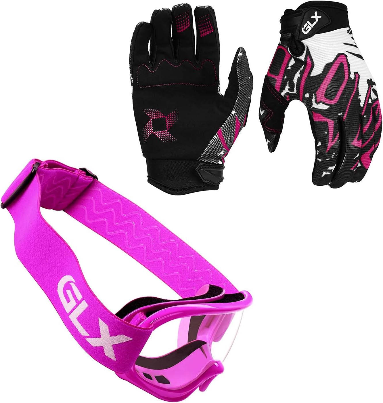 GLX GX623 Youth ATV & Dirt Bike Helmet Combo, DOT | Adult-Level Safety for Kids: Premium, full-grown protection engineered into a comfortable, youth-sized package