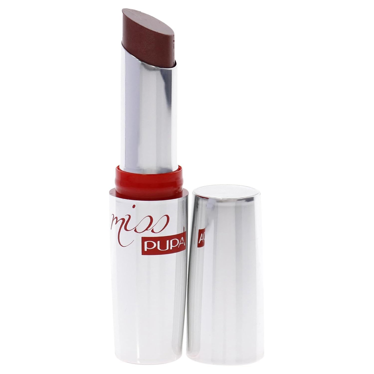 Pupa Milano Miss Pupa Ultra Brilliant Lipstick - 102 Candy Nude for Women - 0.071 oz Lipstick
