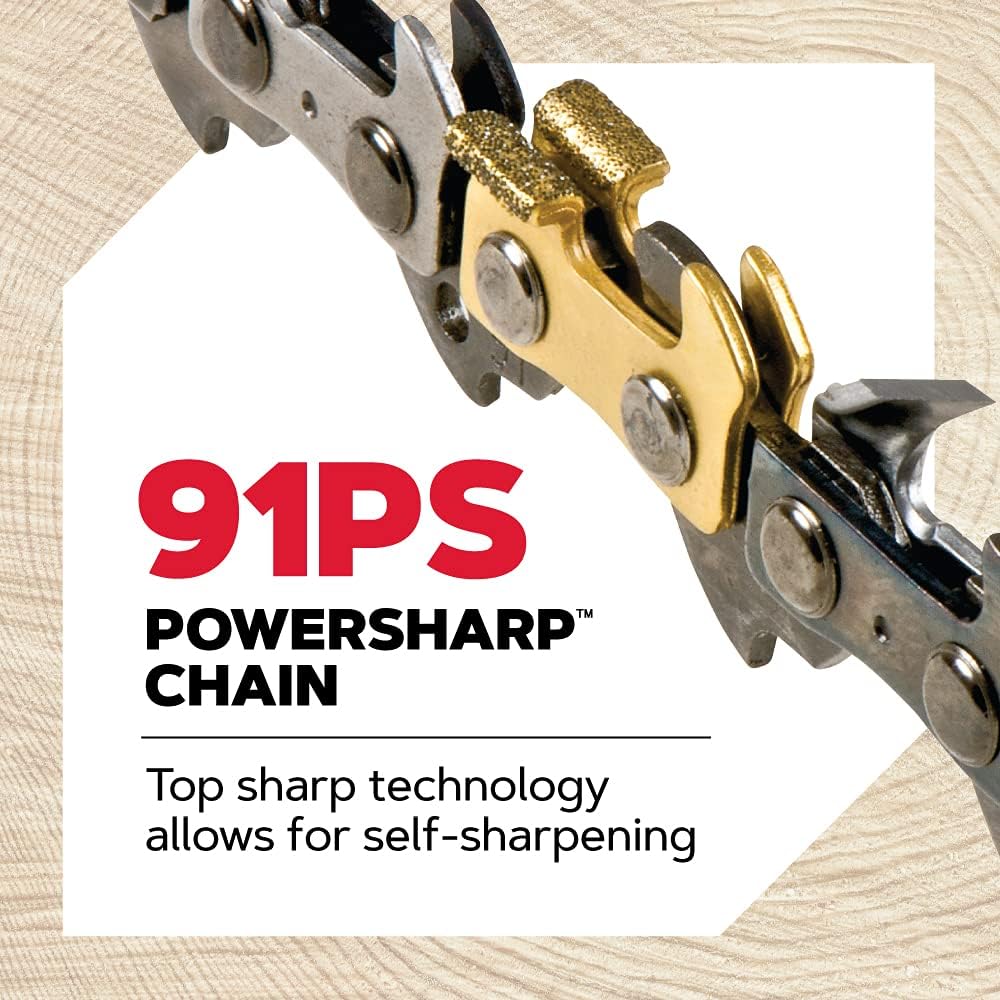Oregon CS1500 Self-Sharpening Electric Chain Saw | Powerful, 15 Amp, Low Kickback, Self-Sharpening Integrated PowerSharp Chain, Automatic Oiler