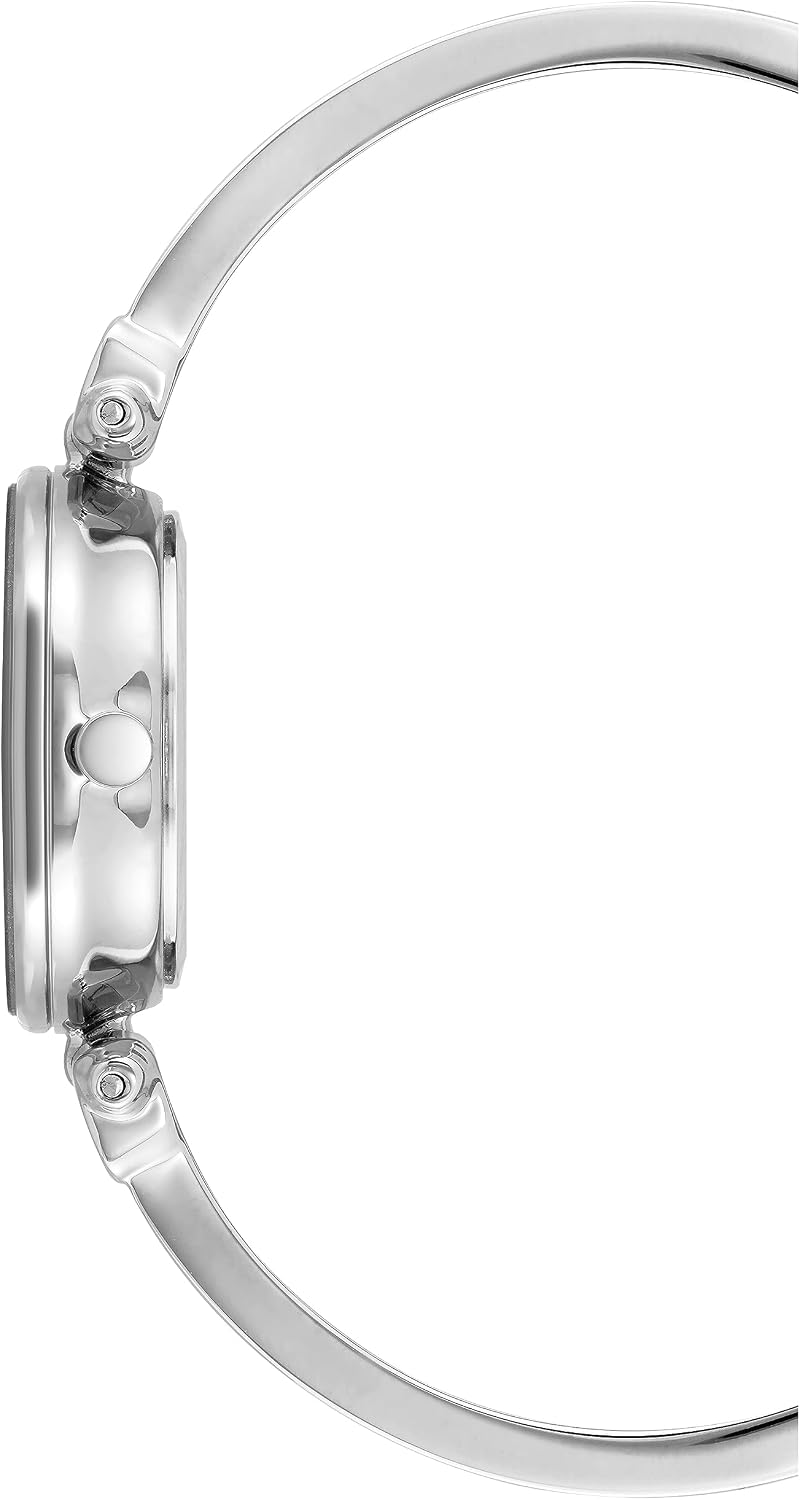 Anne Klein Women's Genuine Diamond Dial Bangle Watch