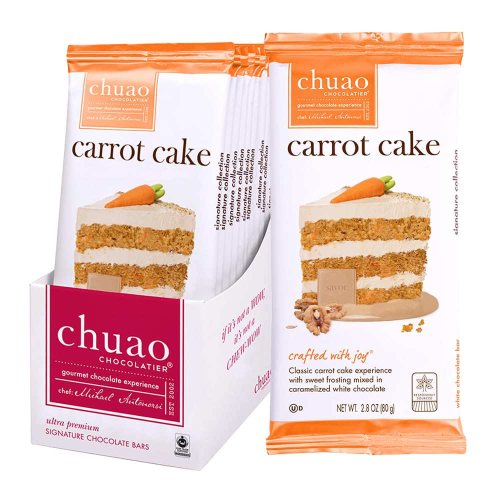 Chuao Chocolatier Ravishing Rocky Road Milk Chocolate Bars | Gourmet Almond Vegan Marshmallows Artisan No Preservatives | 10 Pack (2.8 oz each)