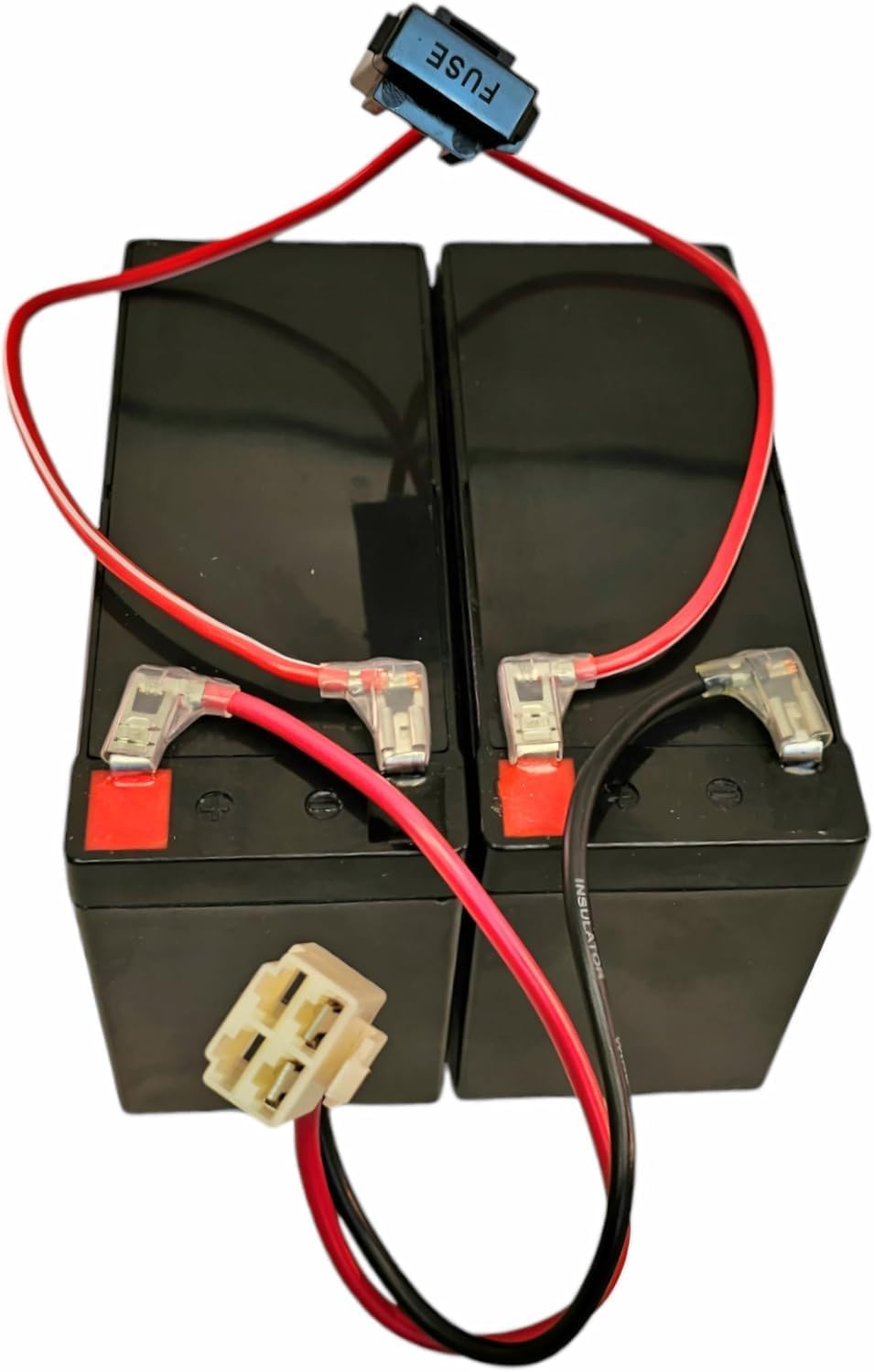 MX350 Razor Battery Replacement - Includes Wiring Harness (8 ah capacity - 24 volt system) by Vici Battery™ - does not work with 3 hole connector