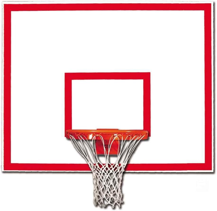 Steel Rectangular Backboard w Target and Border
