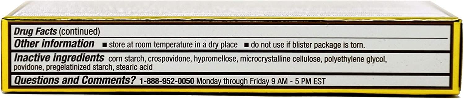 XL-3 Cold and Flu, Temporary Relieves Nasal Congestion, Fever, Aches and Pains, Non-Drowsy, 2-Pack of 20 Tablets Each