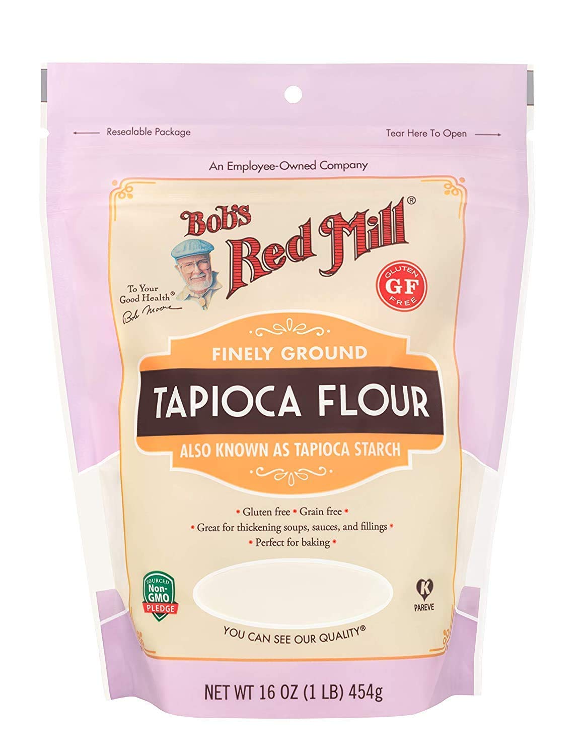 Bob's Red Mill Finely Ground Tapioca Flour, 16 OZ