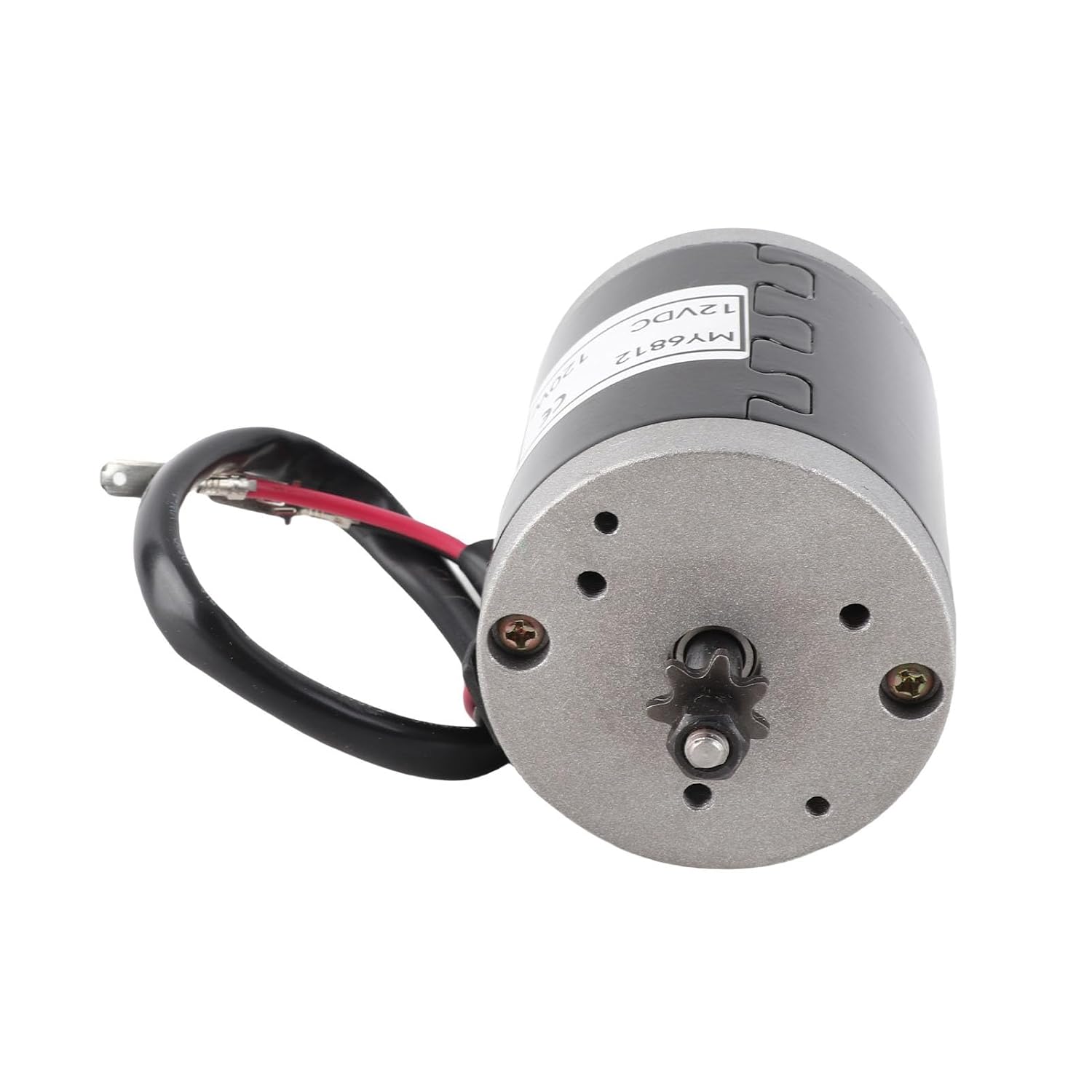 Electric Scooter Motor 12V 120W, Electric Brushed Motor High Speed Small Brush Motor with Belt Pulley E Scooter Accessory, Pulse 12v Motor for Scooter