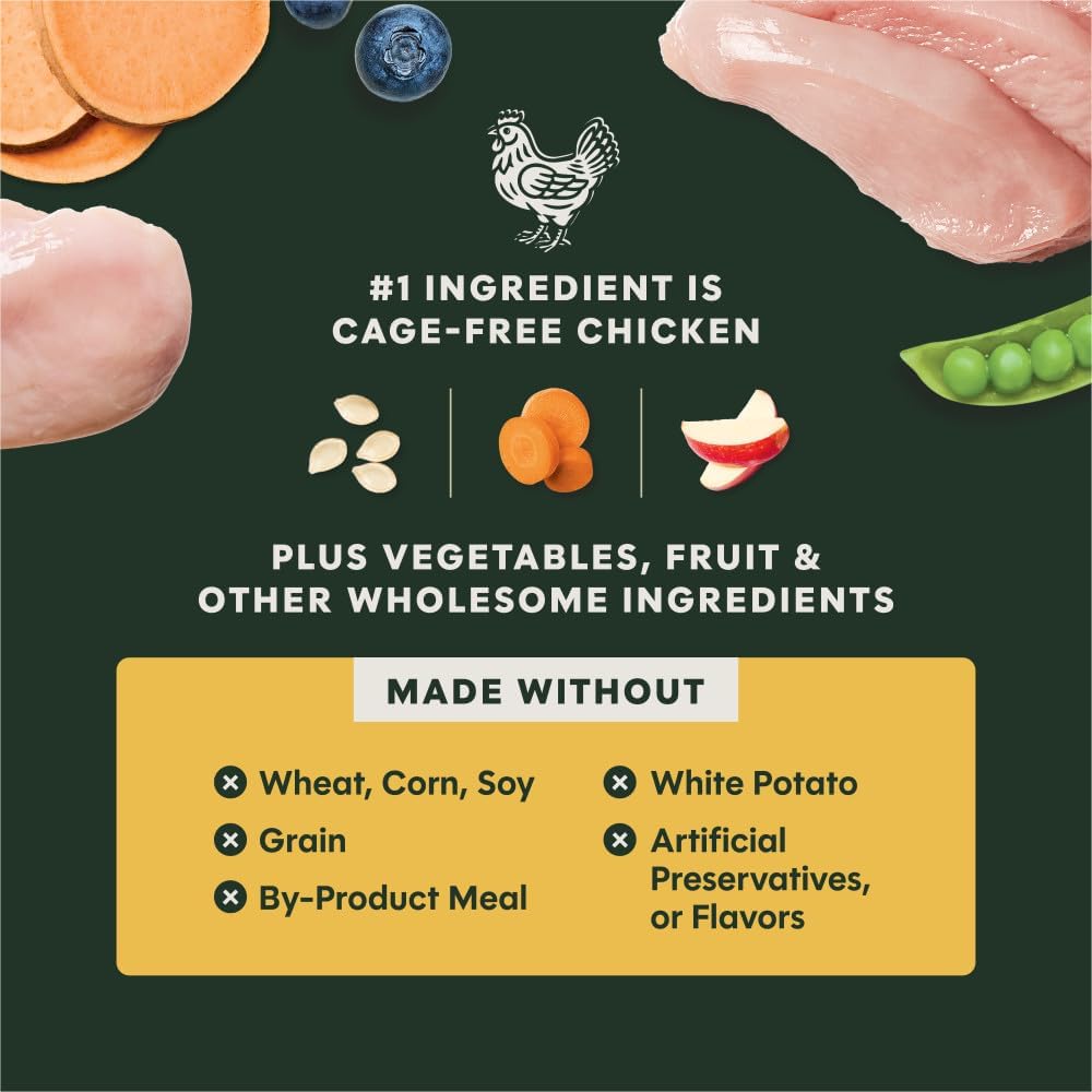 Instinct RawBoost Small Breed, Dry Dog Food + Freeze Dried, Chicken, 10 lb | High-protein kibble with FreshDried raw bites, nutrition for healthy weight, calcium for strong bones & teeth, grain-free