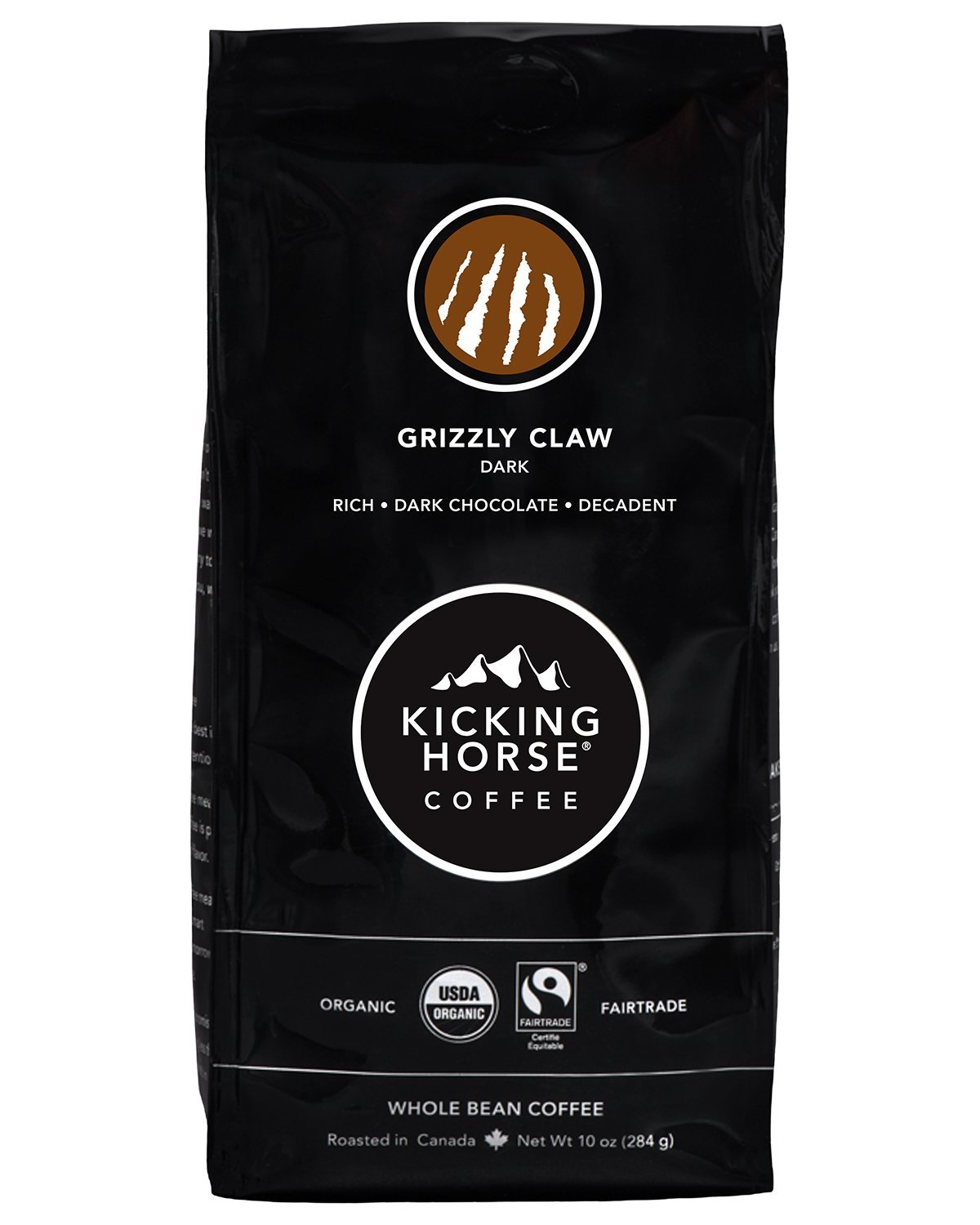 Kicking Horse Coffee, Three Sisters, Medium Roast, Whole Bean, 2.2 Pound - Certified Organic, Fairtrade, Kosher Coffee