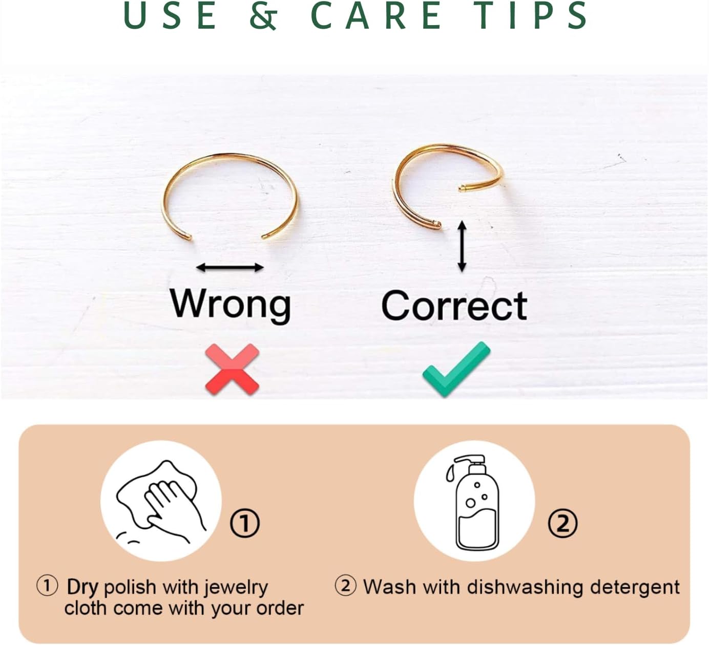 Small Gold or Sterling Silver Huggie Hoop Earrings for Women Cartilage Nose Helix Tragus