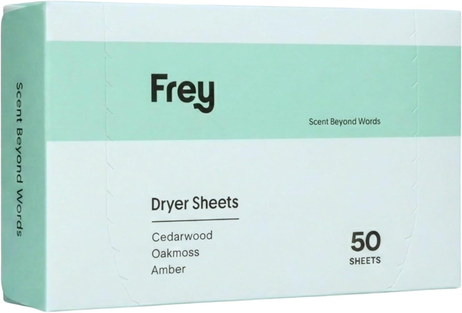 FREY Naturally Scented Dryer Sheets, 2-Pack, Cedar Grove