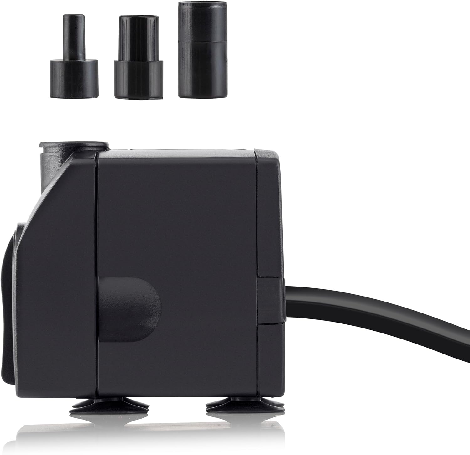Alpine Corporation Outdoor Decor Power Head Pump for Small to Medium Fountains, Statuary, and Birdbaths with Moving Water