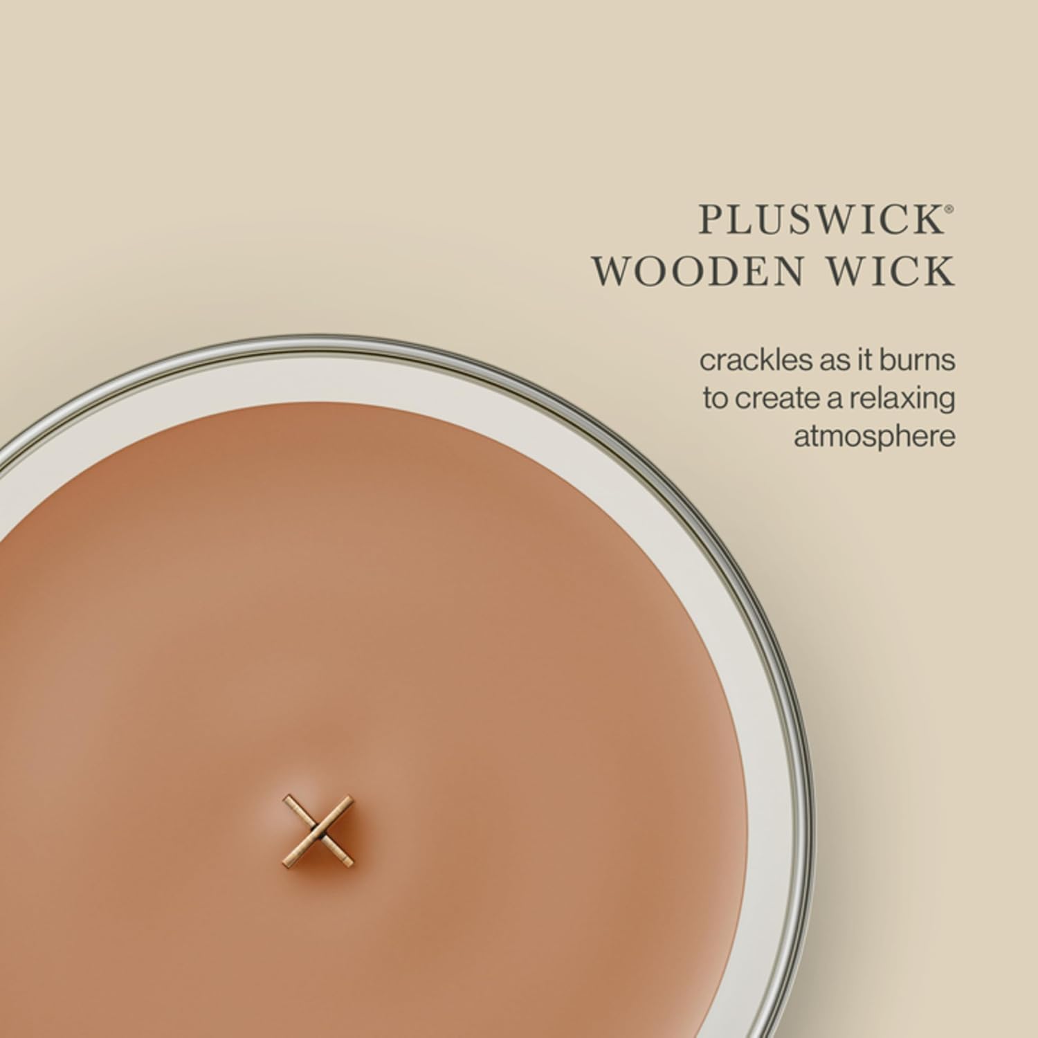 WoodWick Fireside Holiday Candle Gifts for Women and Men, 9.7 oz Medium Hourglass Candle with Crackling Wick