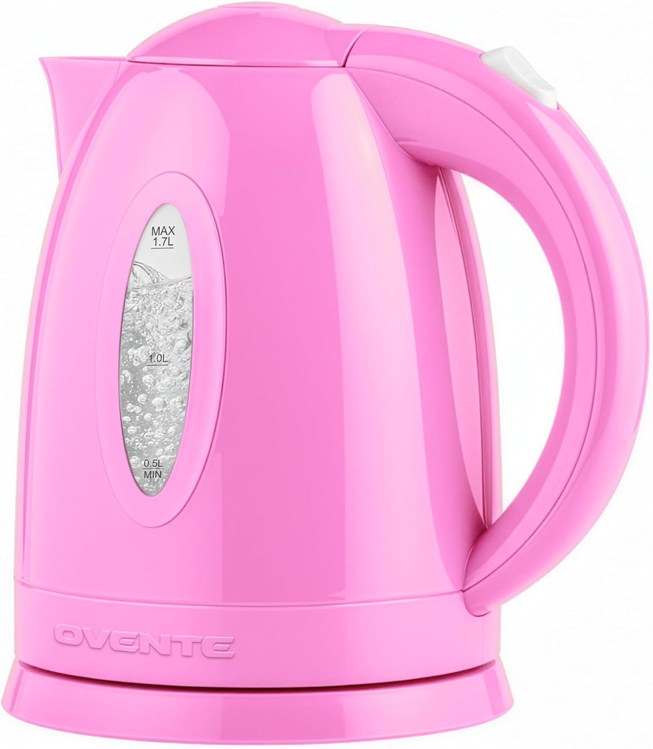 OVENTE 1.7L Electric Kettle with 1100W Fast Boiling Water, Green KP72G
