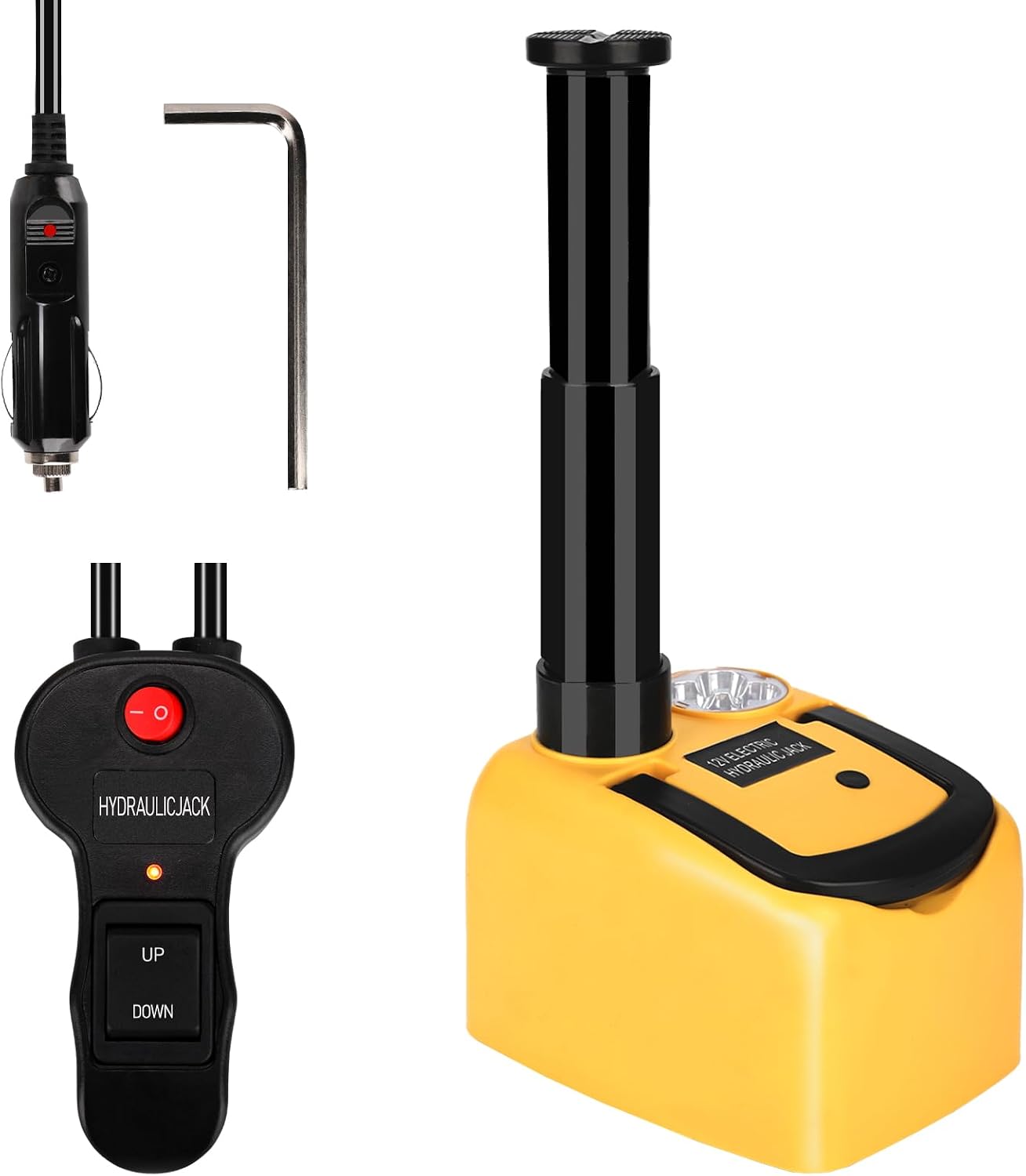 ROGTZ Electric Car Jack Hydraulic Kit 5T Impact Wrench Tire Inflator Pump