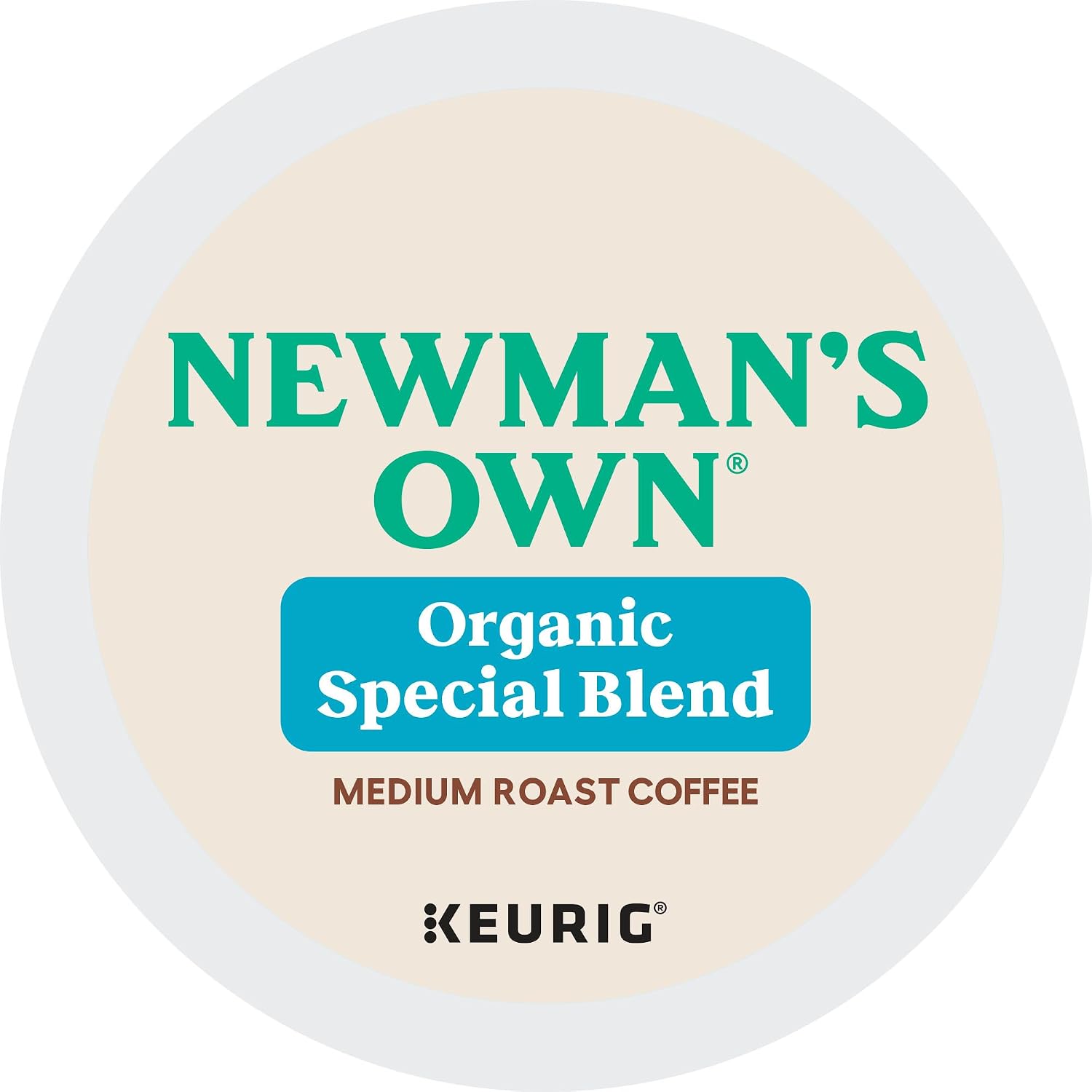 Newman's Own Organics Special Blend Keurig Single-Serve K-Cup Pods, Medium Roast Coffee, 96 Count