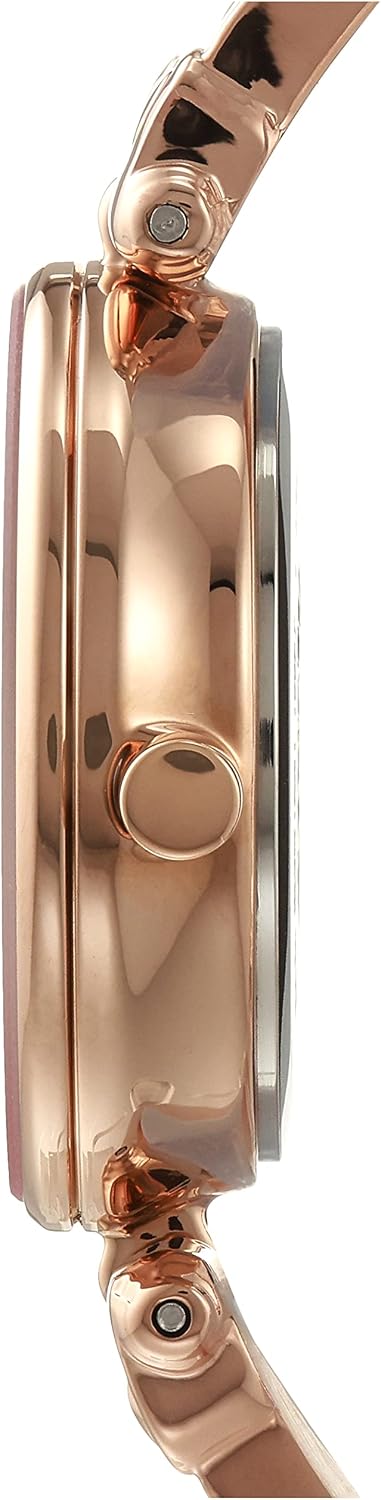 Anne Klein Women's Genuine Diamond Dial Bangle Watch