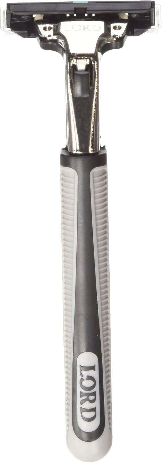 Lord Premium Plus Twin Blade Razor with pivoting Head and 1 blade