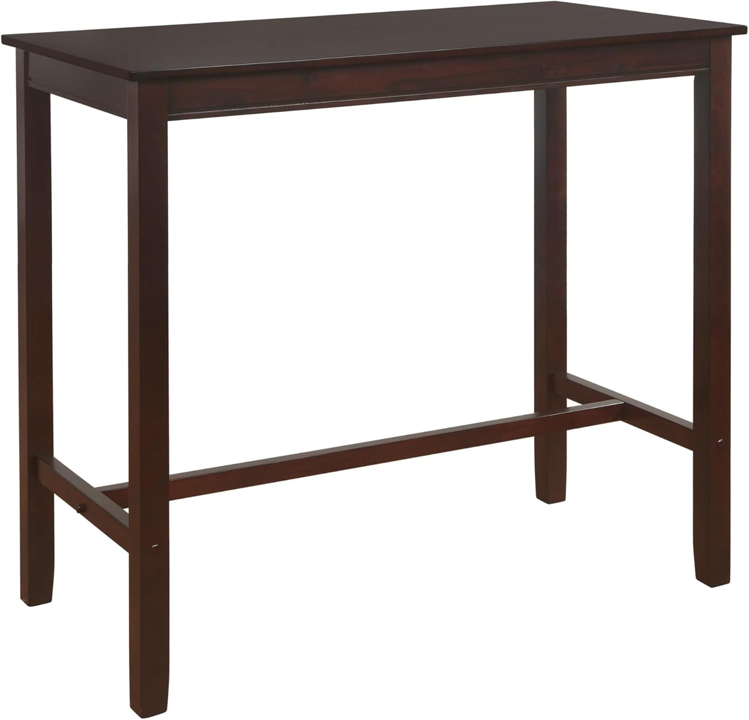 Linon Claridge Rustic Wood 36 inch Height Pub Table