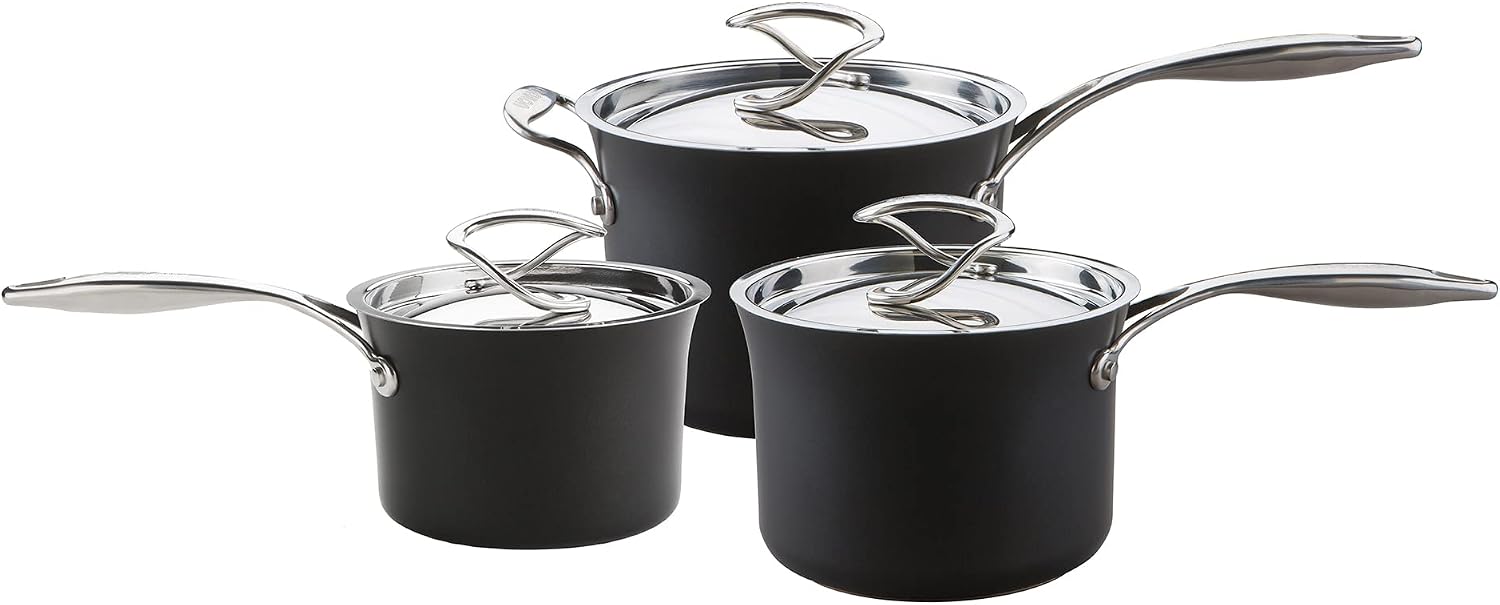 Circulon Style Hard Anodised Sauteuse, 24cm/2.8L