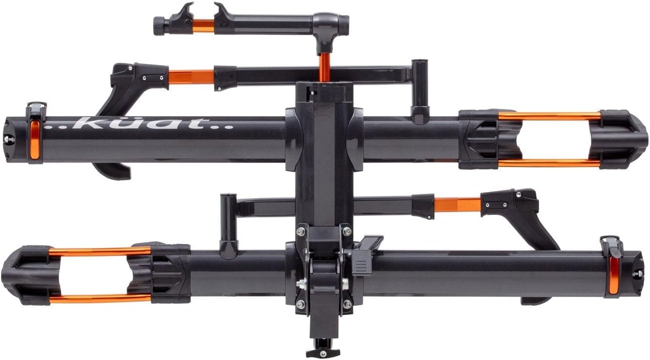 Kuat NV 2.0-1.25" - 2-Bike Hitch Rack | Robust 2-Bike Rack with Trail Doc for Riders & Cyclists, Rugged All-Metal Construction, E-Bike Compatible, Easy Installation