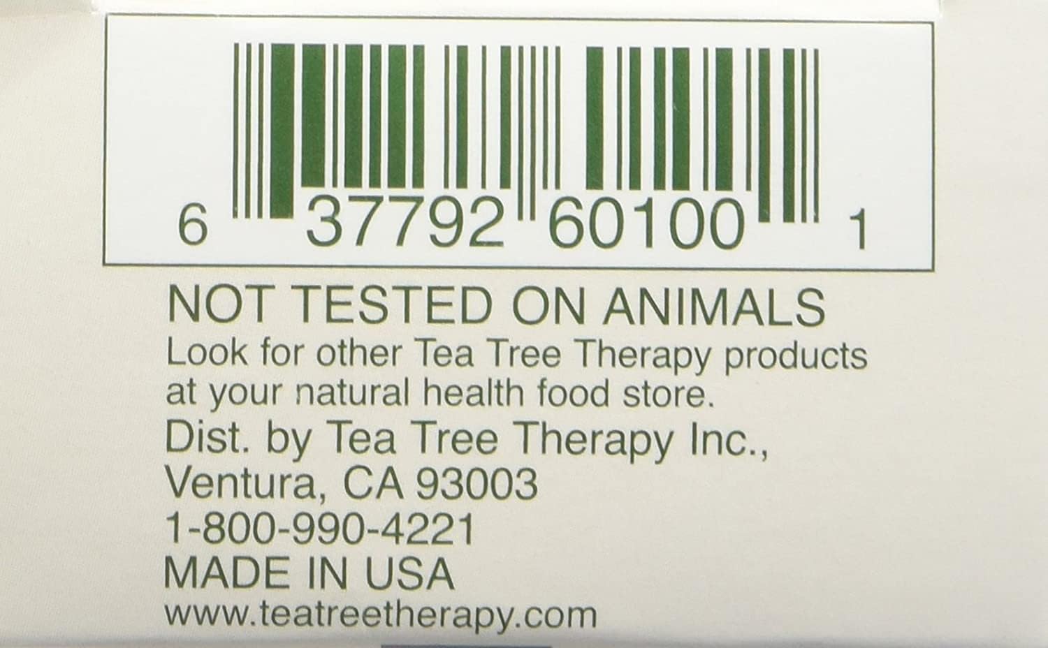 Tea Tree Therapy Vegetable Base Soap with Tea Tree Oil - 3.9 oz - Pack of 9