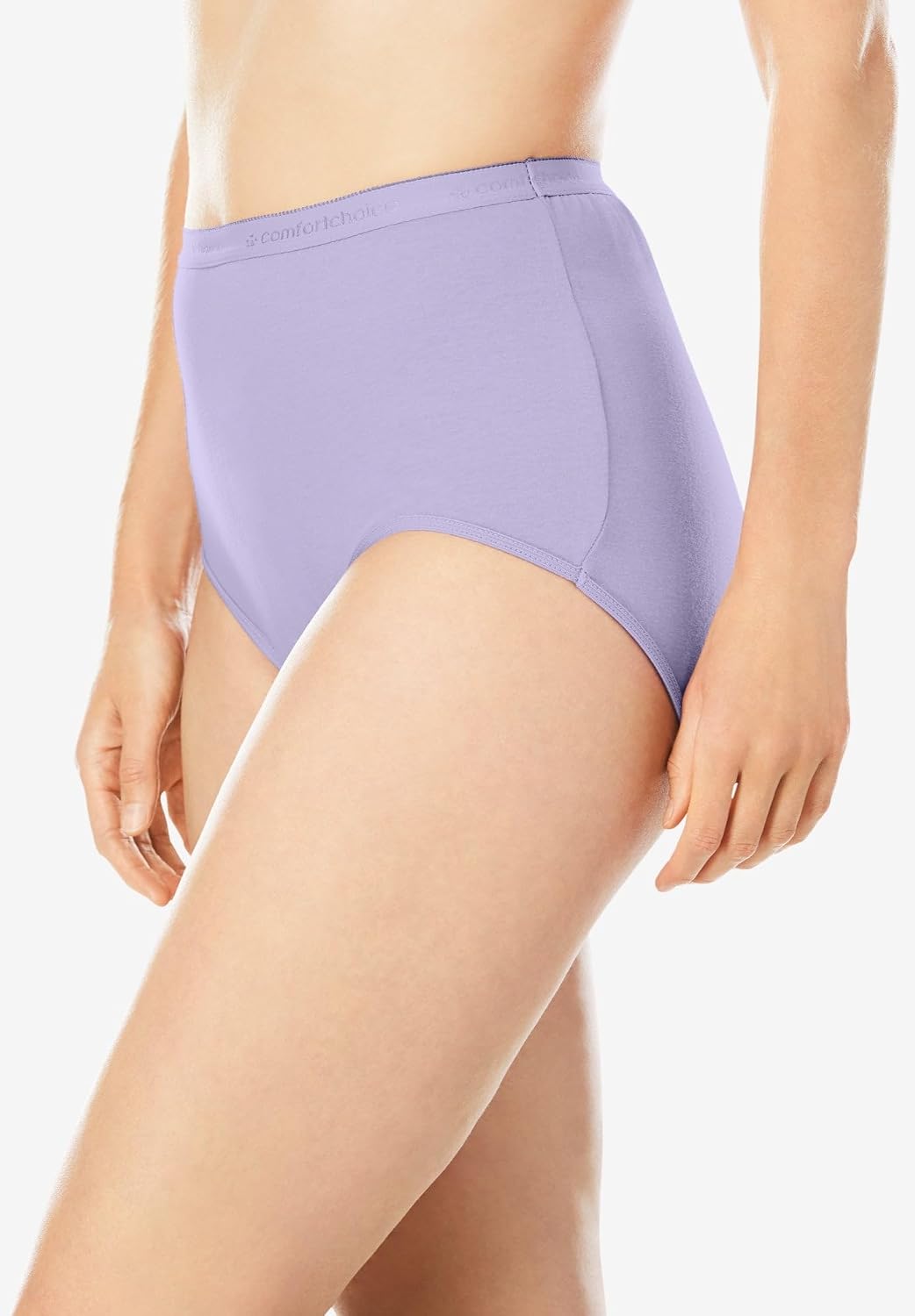 Comfort Choice Full Coverage Cotton Brief 10-Pack