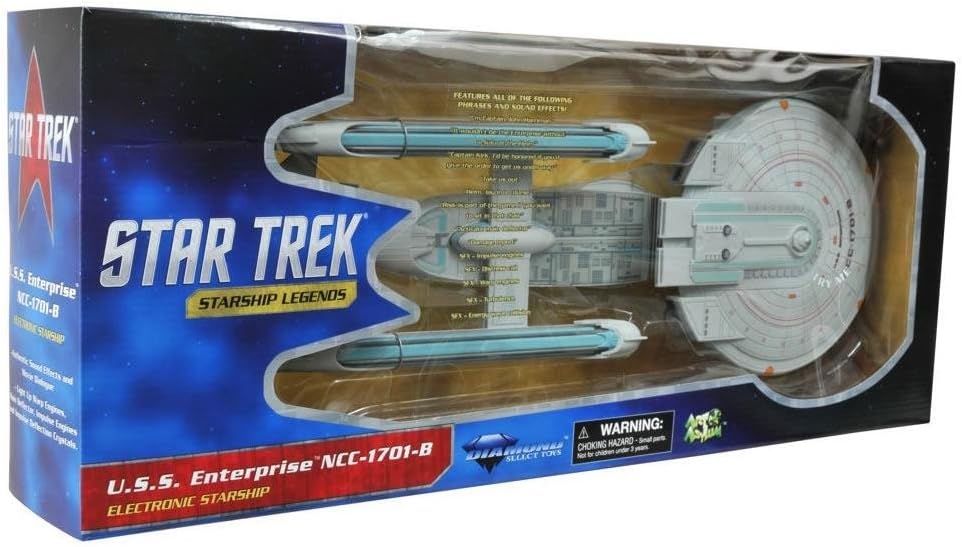 Diamond Select Toys Star Trek Electronic Enterprise B Ship