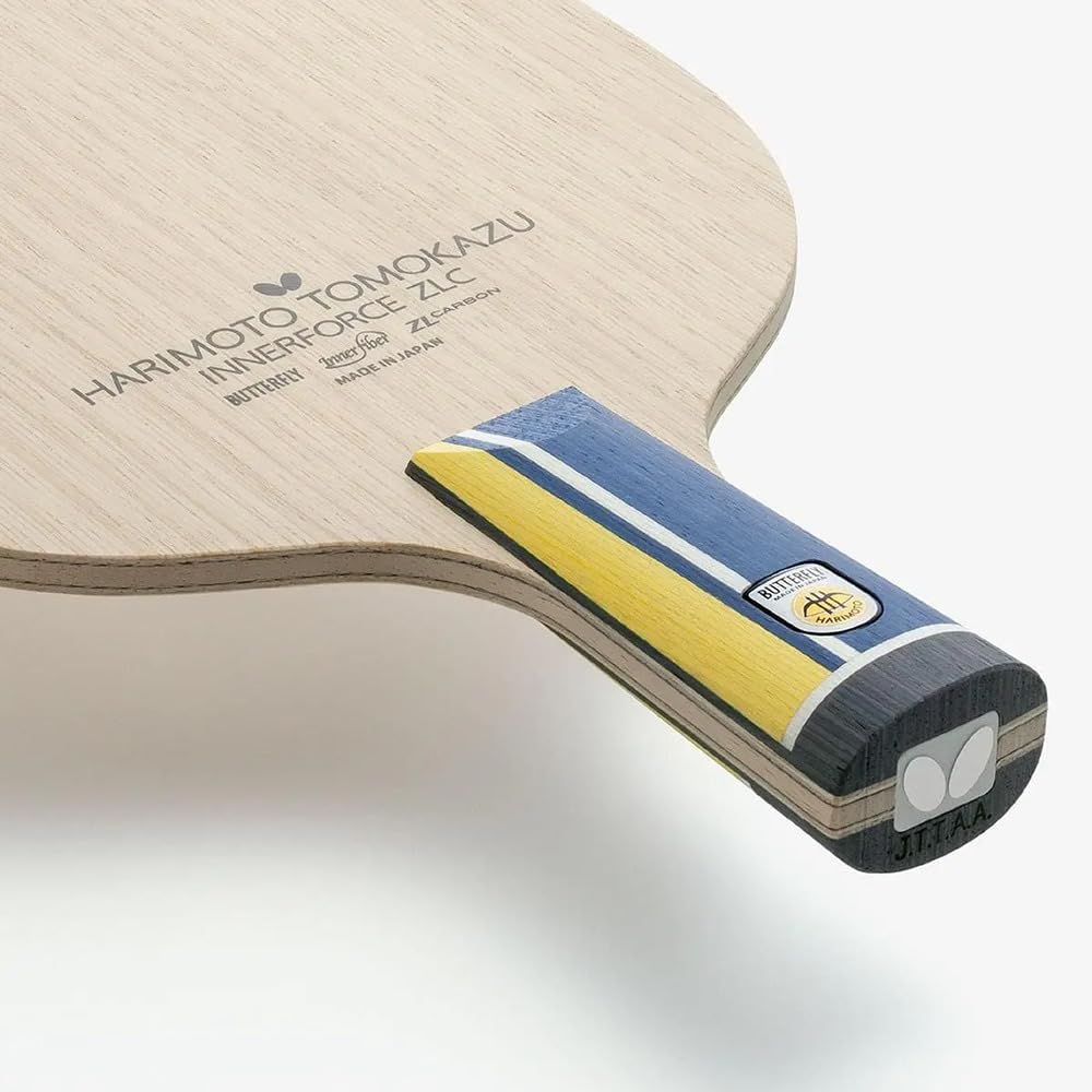 Butterfly Harimoto Innerforce ZLC CS Blade Table Tennis Blade | ZLC Carbon Fiber Blade | Professional Table Tennis Blade | Chinese Penhold Handle