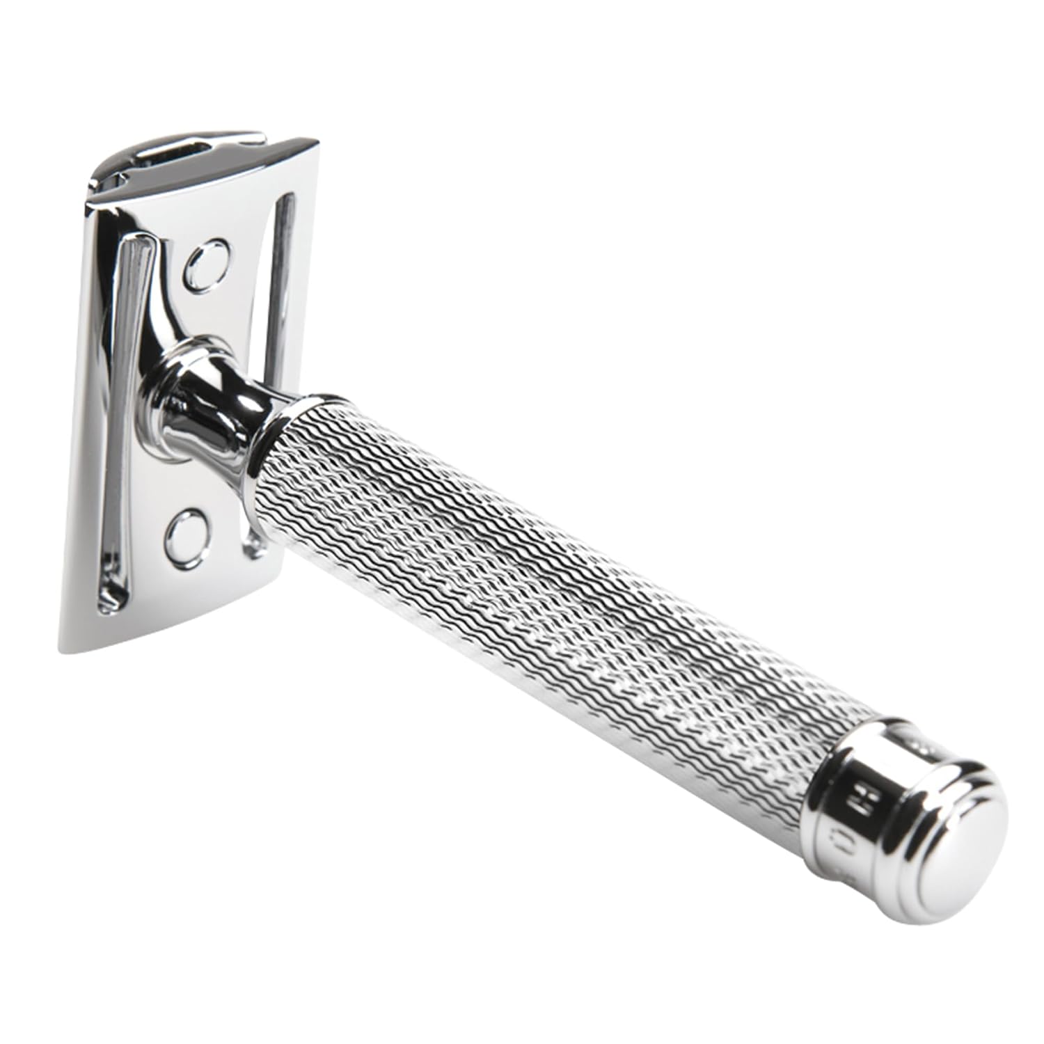 MÜHLE R89 Grande Double Edge Safety Razor for Men, Chrome, Closed Comb Head | Durable lustrous construction