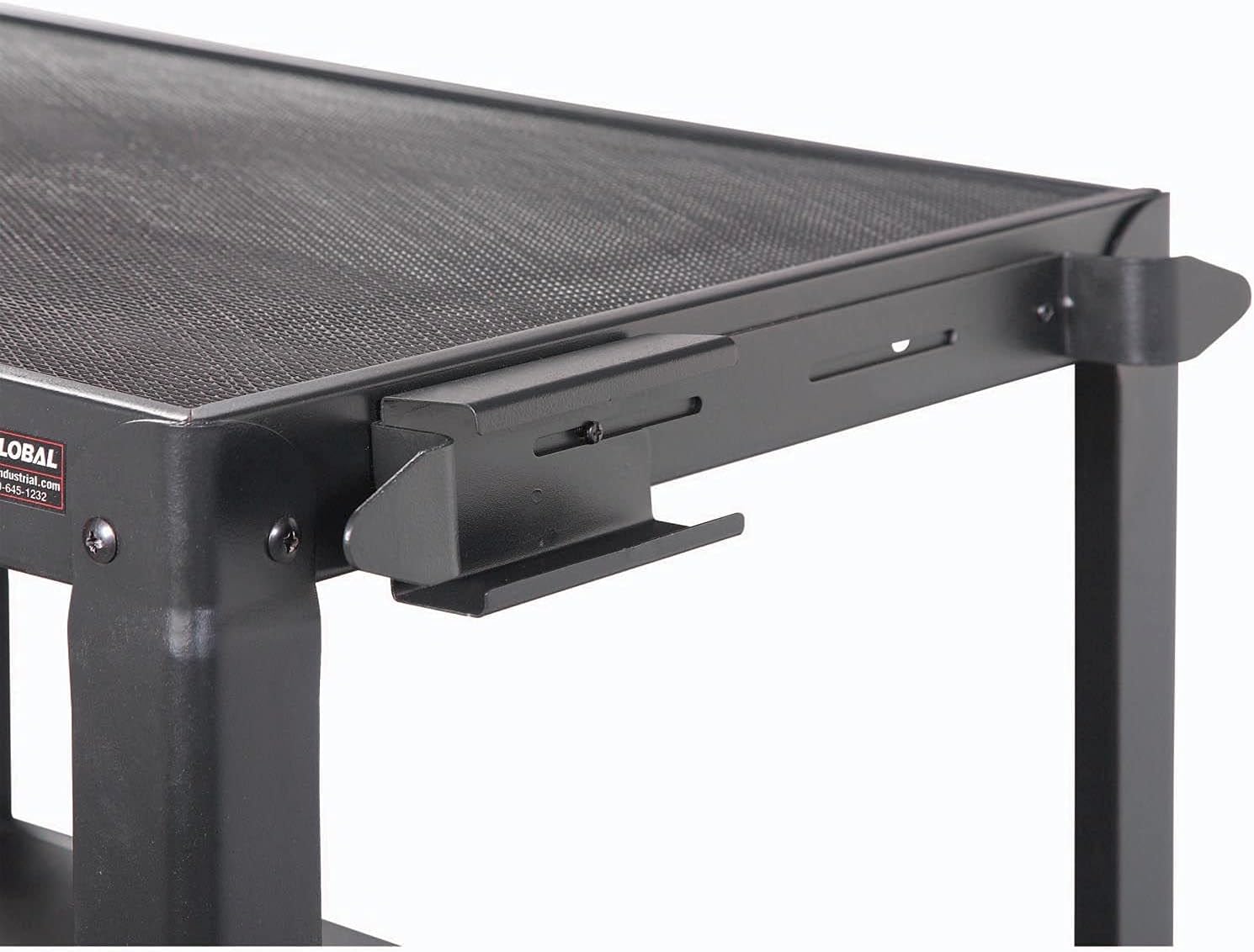 Global Industrial Steel Audio Visual & Instrument Cart - Black