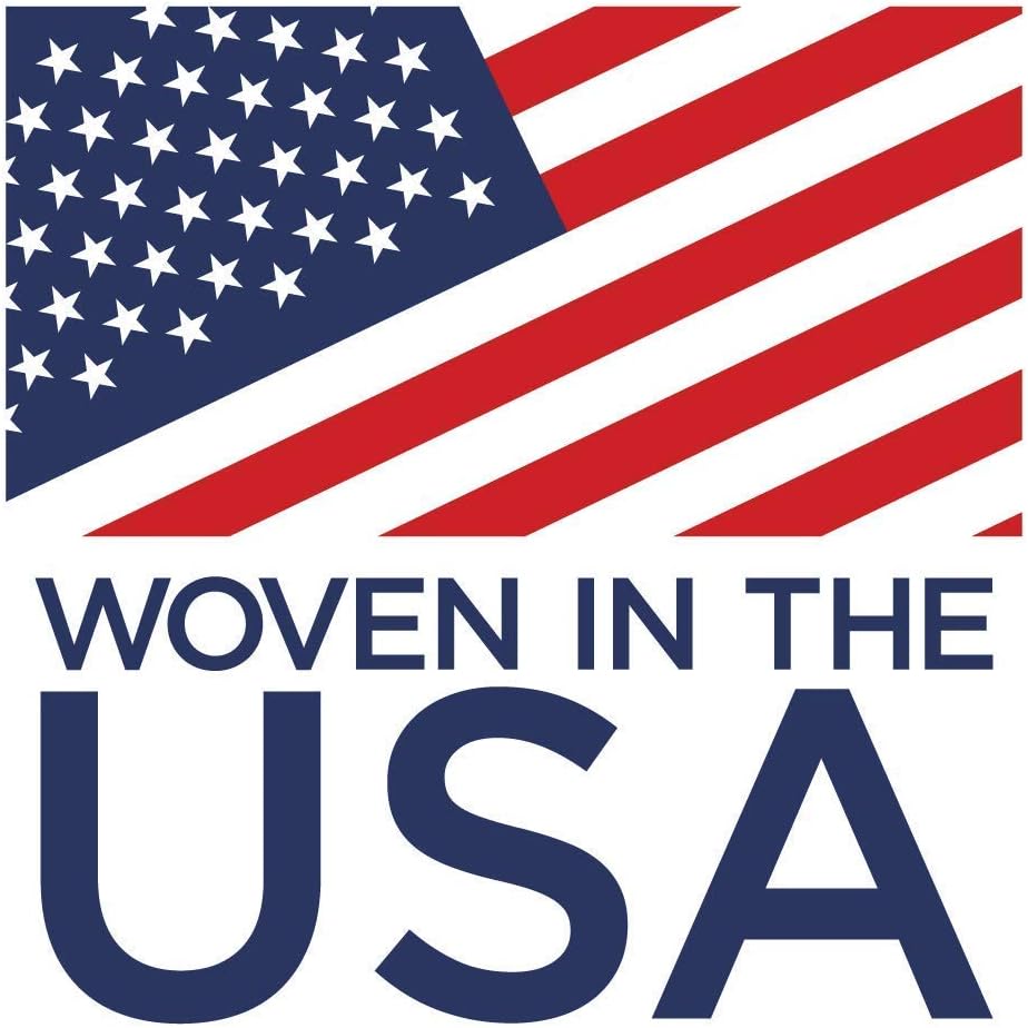 United States American Flag Blanket - Gift Soft Tapestry Throw Woven from Cotton - Made in The USA (69x48)