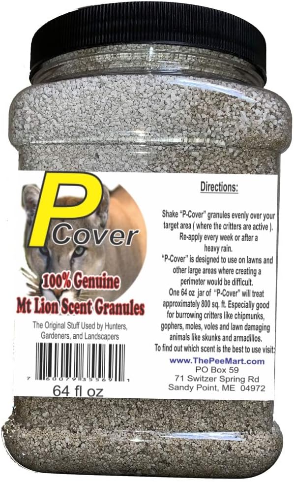 Pmart Mt Lion P-Cover Concentrated Mt Lion Scent Granules Big 64 fl oz Size!