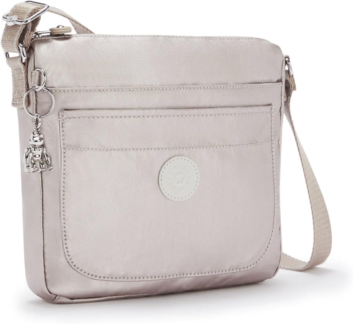 Kipling womens Sebastian Sparkly Gold Crossbody Bag