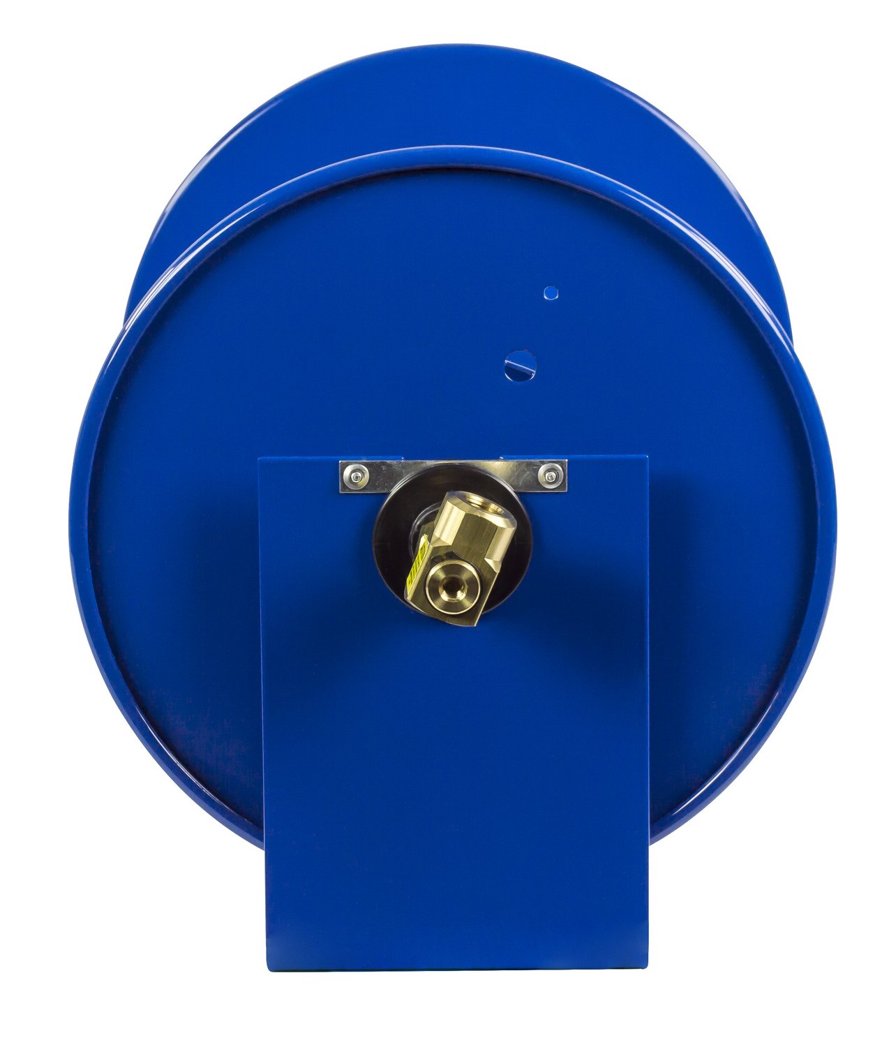 Coxreels 112-3-100 Hand Crank Hose Reel - Heavy-Duty Steel Frame for Stability - Adjustable Tension Brake for Controlled Operation- Fits 3/8 x 100 ft Hose - 12 x 18.25 x 13 inches