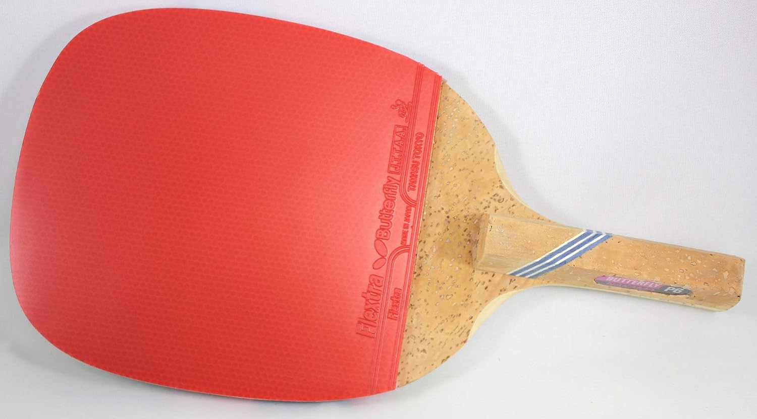 Butterfly Nakama Japanese Penhold Ping Pong Paddle - Recommended for Beginner & Intermediate Level Players - Includes Two Free 40+ Balls