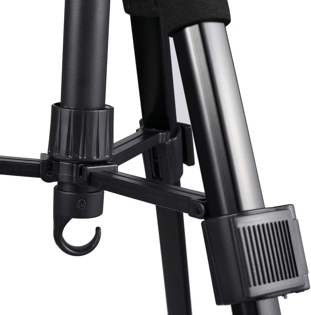 Wig Stand Tripod with Non-Slip Base Adjustable Mannequin Head Stand with Hook Heavy Duty Manikin Head Tripod | Hook Heavy Duty Manikin Head Tripod