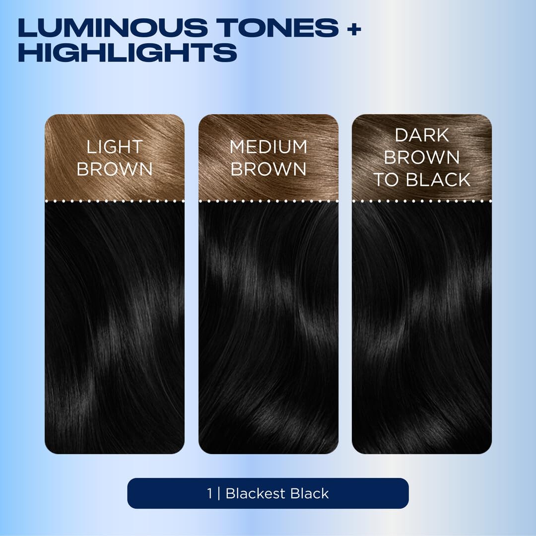 Clairol Nice'n Easy Permanent Hair Dye, 6A Light Ash Brown | Pack of 3