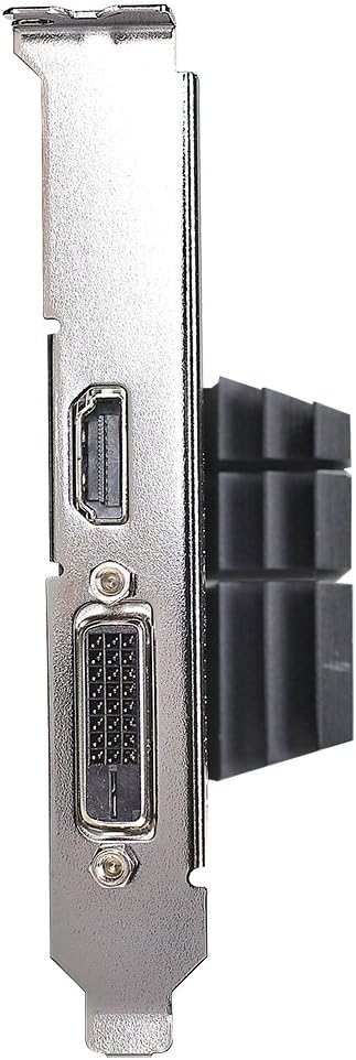 EVGA GeForce GT 1030 SC 2GB GDDR5 Passive, Low Profile Graphics Card 02G-P4-6332-KR