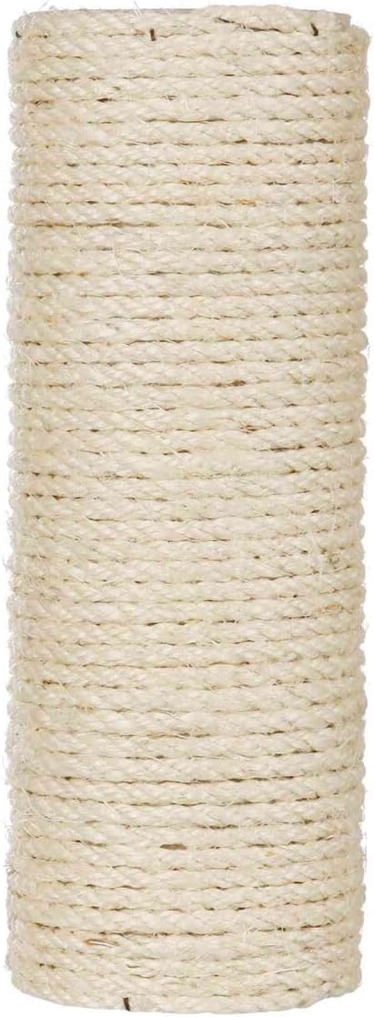 TRIXIE Replacement Sisal Post for Cat Scratching Posts, Backup Scratcher for Indoor Cat Furniture, Trees and Towers, 3.5 in x 23.6 in (9 x 60 cm)