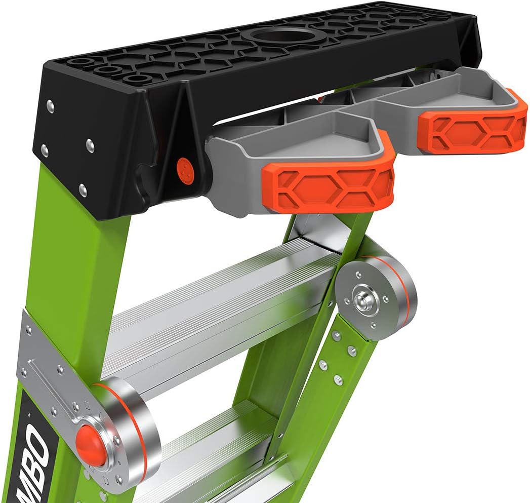 Little Giant King Kombo, 6 ft Fiberglass Multi-Position Ladder, 13906-001