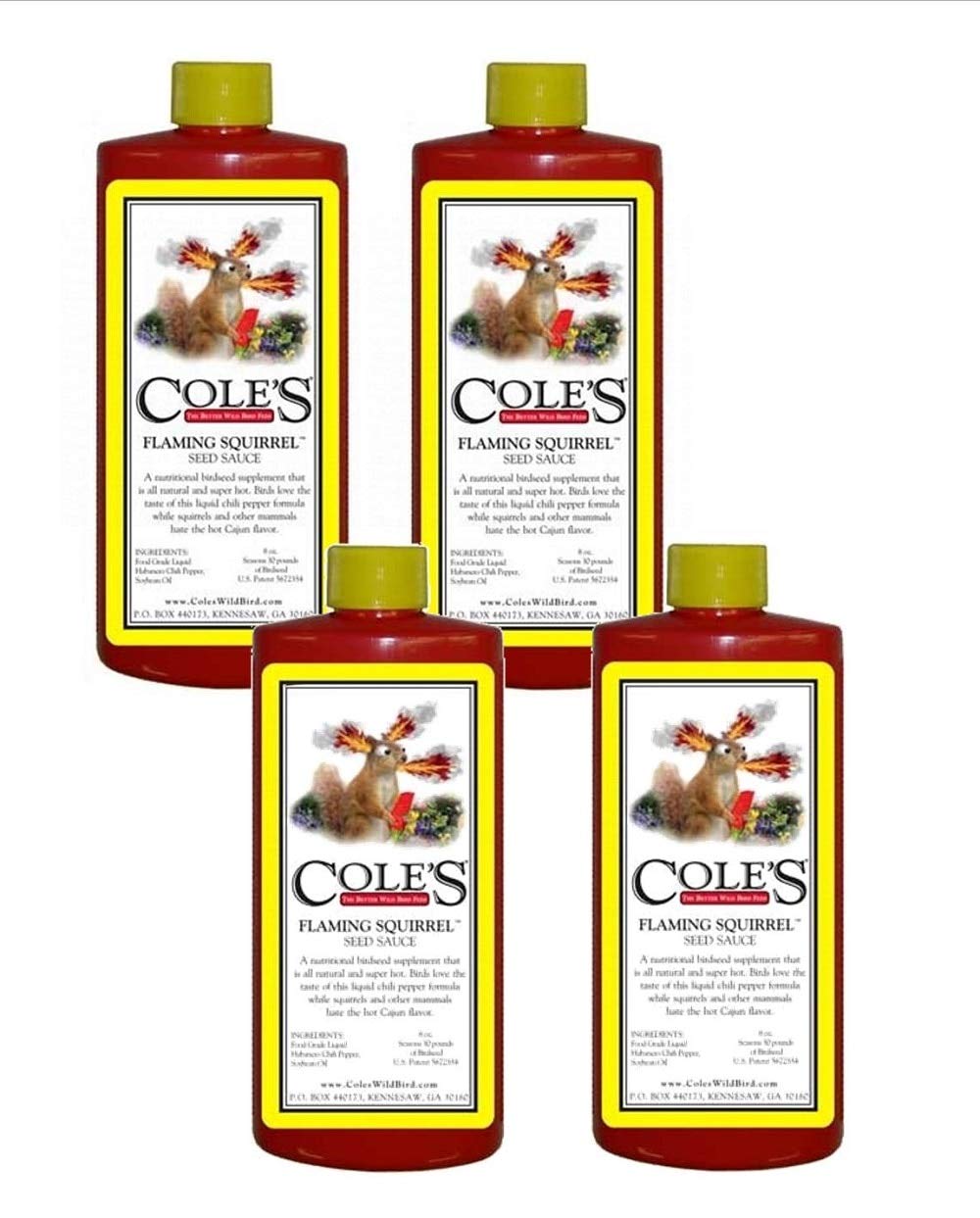 Cole's Flaming Squirrel Seed Sauce