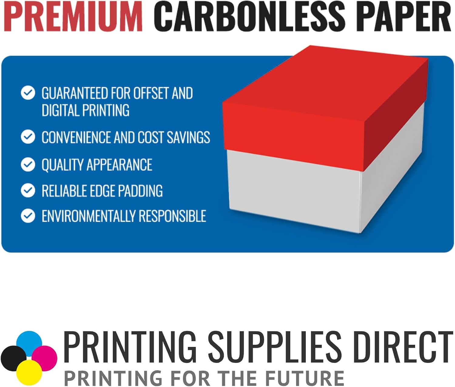 Superior 8.5 x 11 Carbonless Paper, 3 Part Reverse (Pink/Canary/Bright White), 1340 Sets (4000 Sheet) I 8 Reams