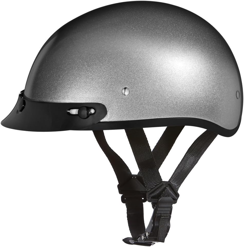 Motorcycle Helmet Half Skull Cap - Lightweight & Stylish DOT Approved Helmets for Adults - Perfect for Men and Women Riders - Comfortable & Secure Fit- Stylish Protection for Everyday Riding