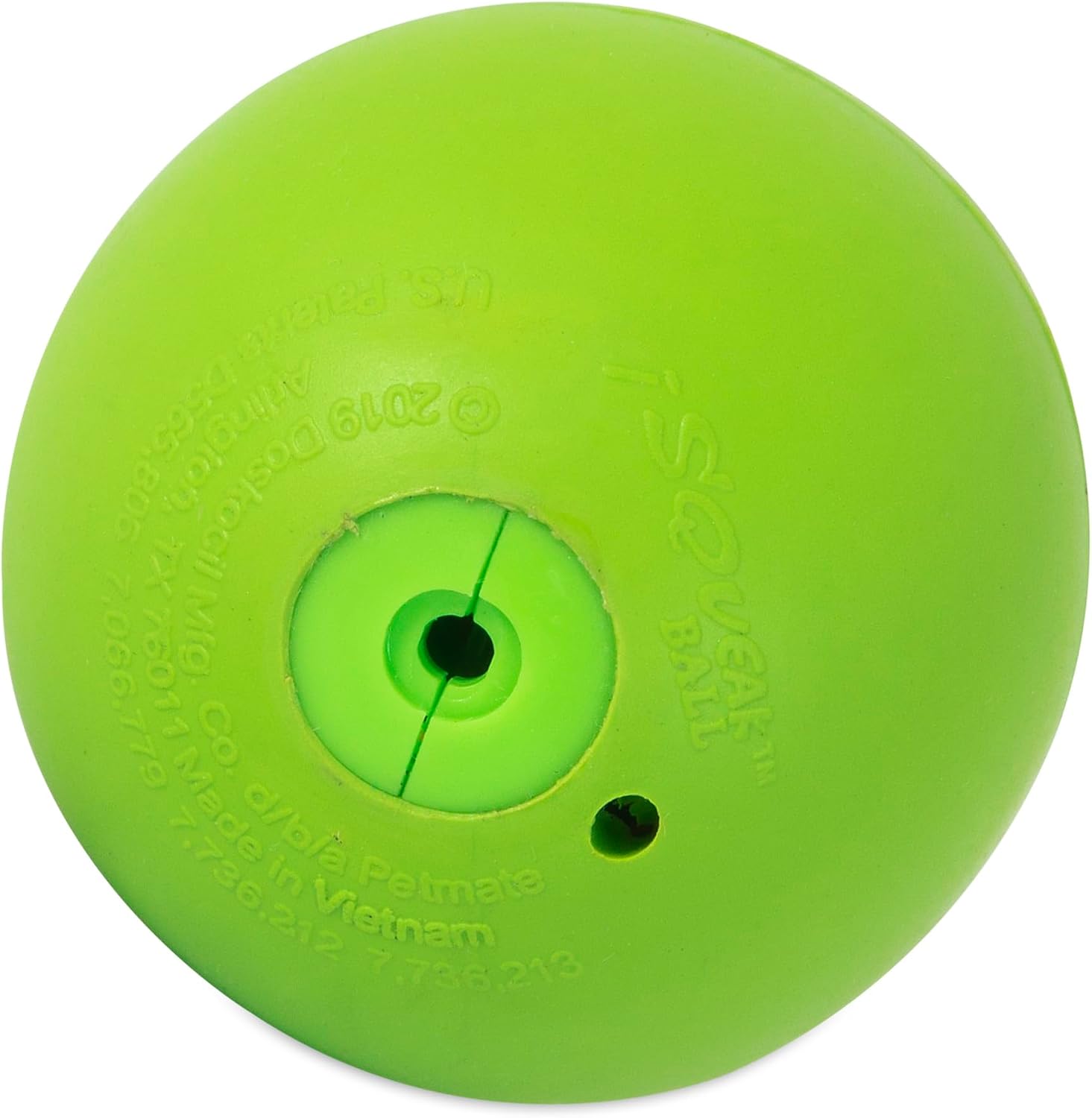 JW Squeak-ee Ball Puppy Toy | Water Resistant Design.