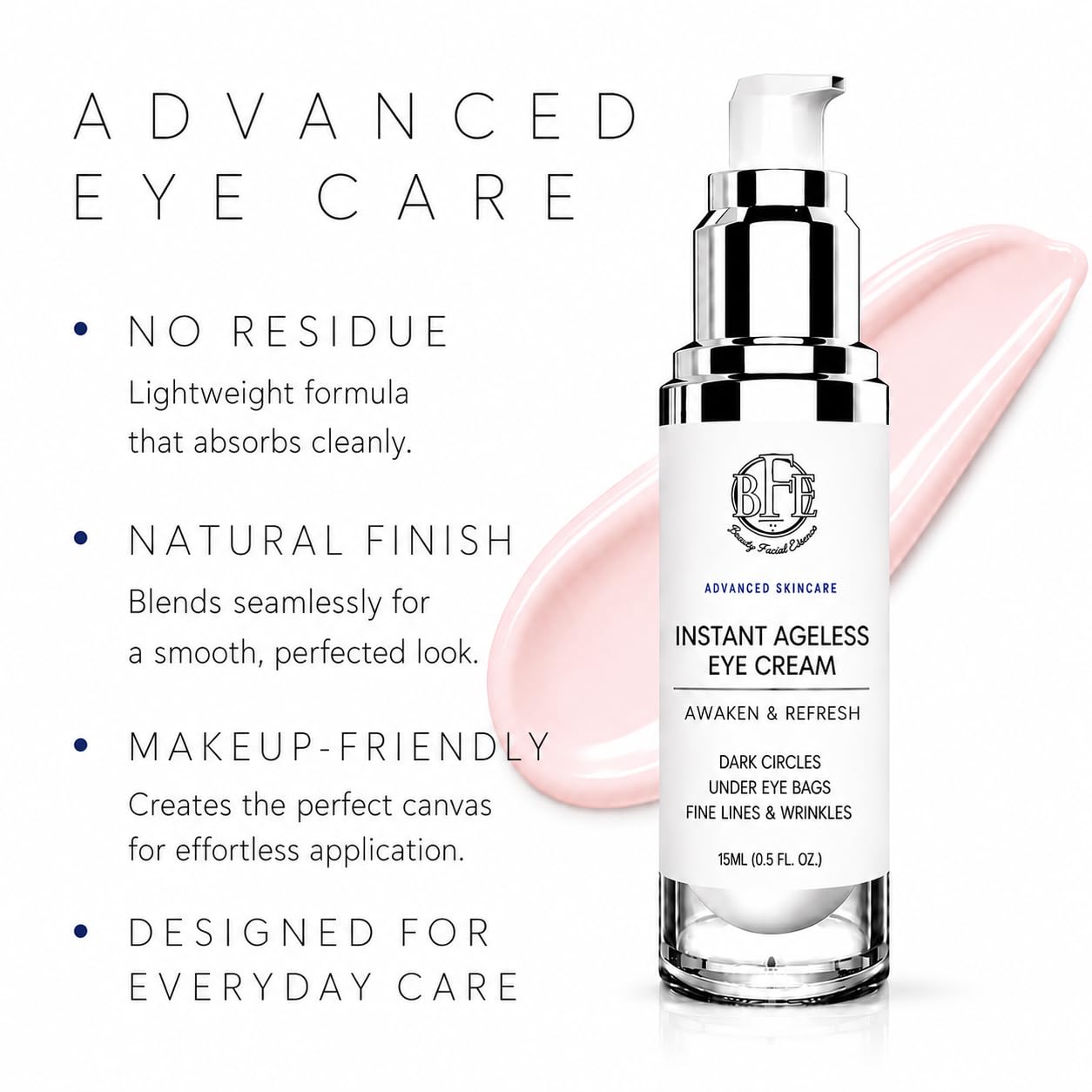 Instant Eye Tightener Cream - Instantly Reduces Under Eye Puffiness, Bags