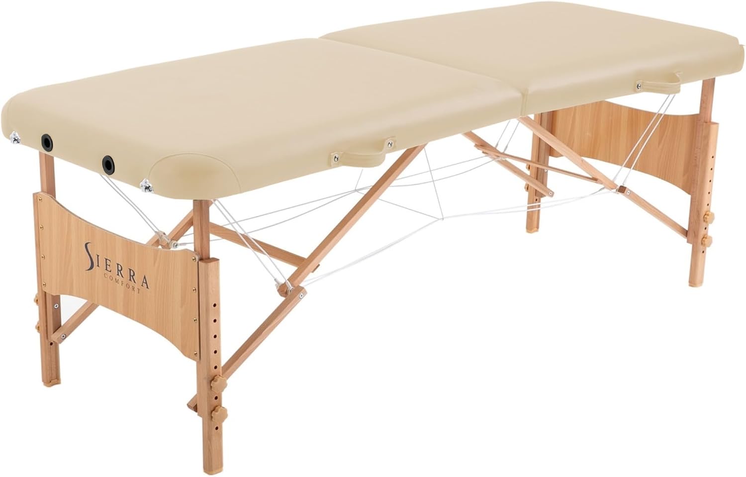 Sierra Comfort Basic Portable Massage Table, Black