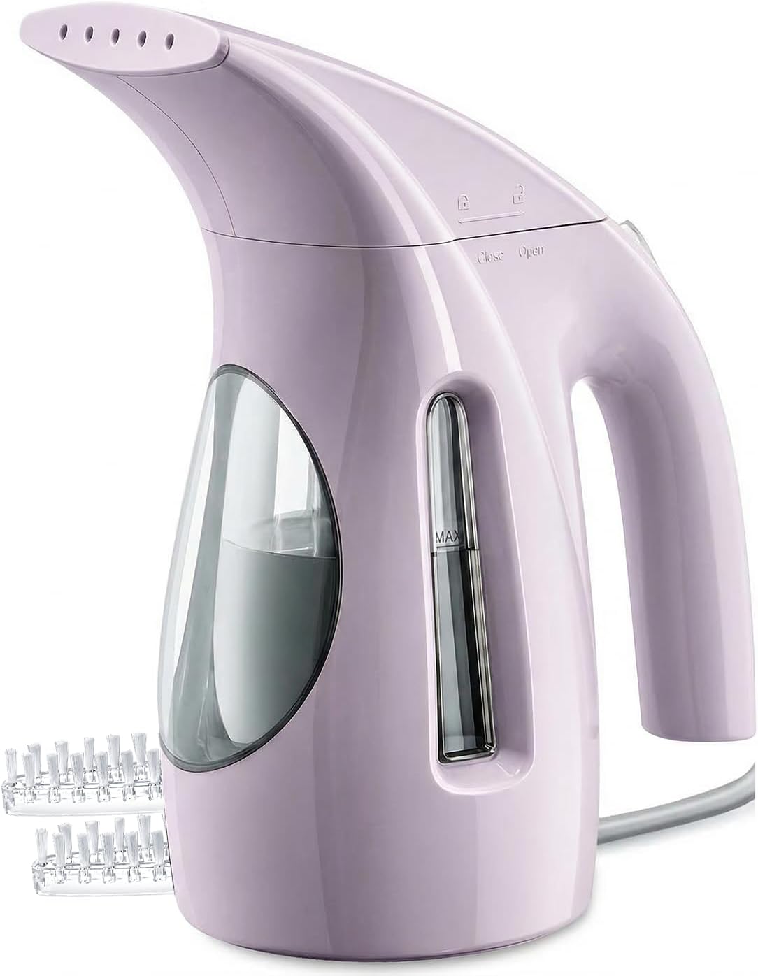 HiLIFE Steamer for Clothes, Portable Handheld Clothing Steamer, 240ml Big Capacity, 700W, Strong Power, Fabric Quick Wrinkle Remover with Brush for Home, Office(ONLY 120V) -Blue